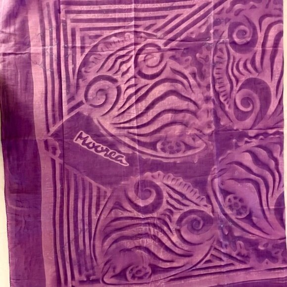 Moorea Purple Beach Wrap - Picture 3 of 3